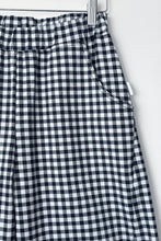 Load image into Gallery viewer, LE BON SHOPPE - ARC PANTS NAVY GINGHAM
