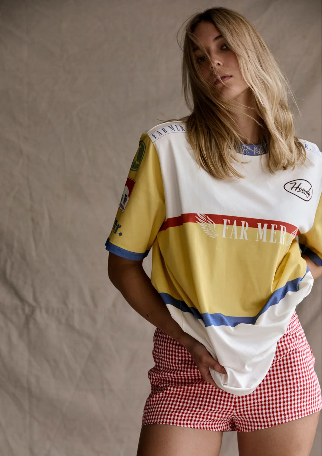FAR MER. By Whitney MOTOR CLUB CREW TEE