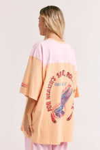 Load image into Gallery viewer, SABBI THE VERY OVERSIZED SKATE DON'T HATE TEE - PEACH
