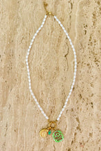 Load image into Gallery viewer, LA DOLCE VITA CHARM PEARL NECKLACE

