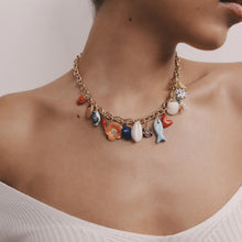 Load image into Gallery viewer, Gimme POSITANO CHARM NECKLACE - GOLD
