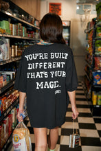 Load image into Gallery viewer, SABBI THE VERY OVERSIZED SELF LOVE CLUB TEE - BLACK
