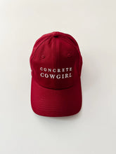 Load image into Gallery viewer, FAR MER. By Whitney CONCRETE COWGIRL CAP
