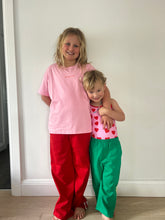 Load image into Gallery viewer, BY BILLIE Kids every day pants - chilli
