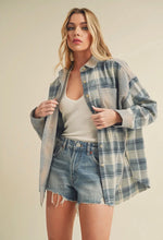 Load image into Gallery viewer, Plaid Flannel Shirt - Blue Multi
