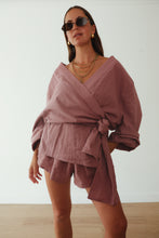 Load image into Gallery viewer, By Billie LUELLA COTTON KIMONO - PINK CHECK
