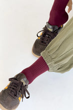 Load image into Gallery viewer, BOYFRIEND SOCKS - MAROON
