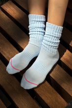 Load image into Gallery viewer, BALLET SOCKS - BABY BLUE
