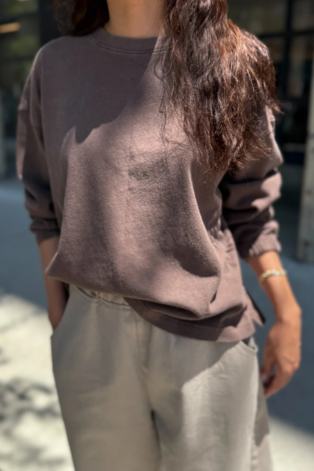 LE BON SHOPPE NATURELLE TEE - CHOCOLATE