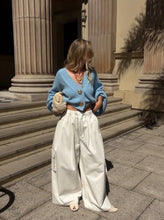 Load image into Gallery viewer, La Bohème Girls Ezra Pant Denim Cloud
