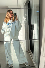 Load image into Gallery viewer, Cracker Day Club - CLOUD QUARTER ZIP SWEATER - GREY MARLE
