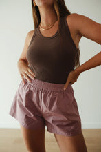 Load image into Gallery viewer, By Billie RIB TANK - WALNUT BROWN
