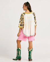 Load image into Gallery viewer, SABBI THE 67 RAGLAN TEE - LEOPARD
