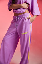 Load image into Gallery viewer, SABBI THE FLURO CHIDO PANTS - FLURO VIOLET
