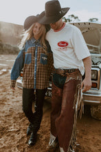 Load image into Gallery viewer, FAR MER. By Whitney TEXAS YOKE BUTTON UP
