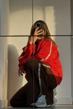 Load image into Gallery viewer, Cracker Day Club - CLOUD RACER SWEATER RED
