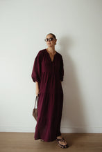 Load image into Gallery viewer, Ladies Dawn Midi Dress - Burgundy
