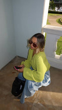 Load image into Gallery viewer, La Boheme Girls Cropped Elsie Limited Edition Matcha
