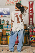 Load image into Gallery viewer, SABBI THE VERY OVERSIZED LOVE REVOLUTION TEE - OFF WHITE
