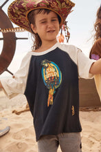 Load image into Gallery viewer, SABBI THE STAY WILD RAGLAN KIDS TEE
