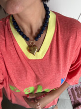 Load image into Gallery viewer, XL Bead Necklace - Deep Blue
