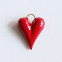 Load image into Gallery viewer, Heart Charm - Red
