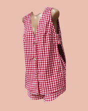 Load image into Gallery viewer, The Eve Set - Red Gingham
