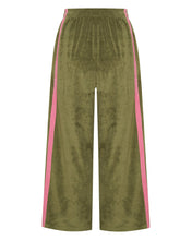 Load image into Gallery viewer, La Bohème Girls Viva Terry Pant Olive + Pink
