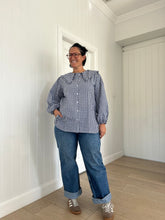 Load image into Gallery viewer, Birdie Shirt - Navy Gingham

