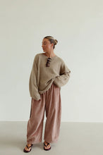 Load image into Gallery viewer, By Billie Isabel tie side knit - oatmeal
