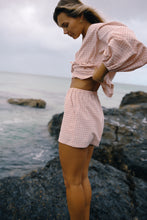 Load image into Gallery viewer, The Ava Short In Pink Gingham
