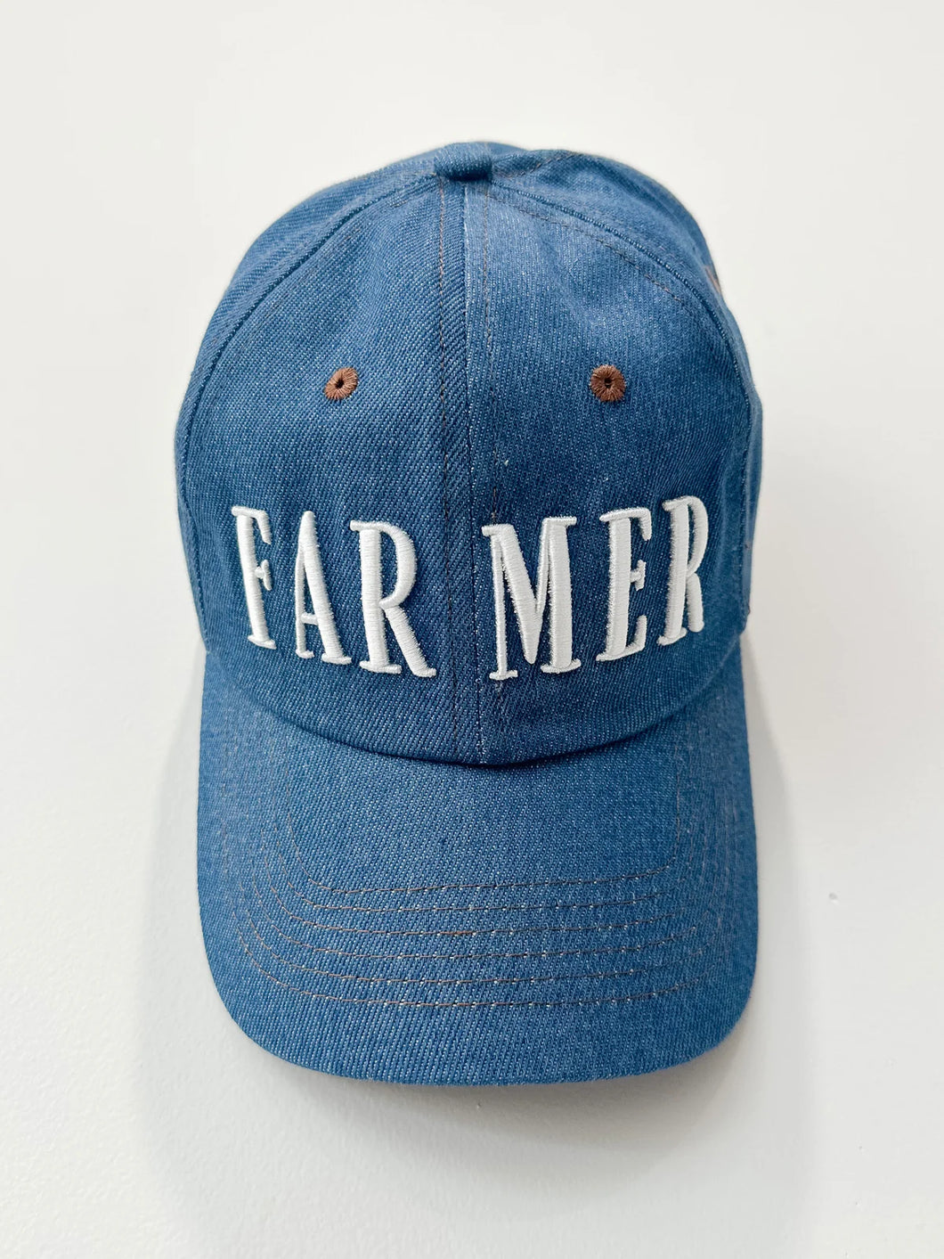 FAR MER. By Whitney DENIM STAPLE CAP