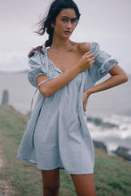 Load image into Gallery viewer, BARE ROAD CHLOE DRESS in Spirulina Stripe
