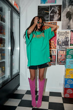 Load image into Gallery viewer, SABBI THE VERY OVERSIZED SELF LOVE CLUB TEE - GREEN
