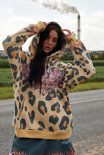 Load image into Gallery viewer, SABBI THE FLAMING LEOPARD HOODIE
