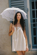 Load image into Gallery viewer, Juni Marlow Mini Dress - Polka Dot
