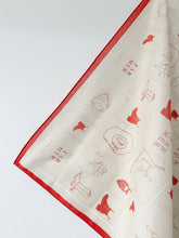 Load image into Gallery viewer, FAR MER. By Whitney &#39;FAR MER. VINTAGE BOOT&#39; COTTON BANDANA
