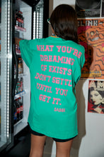 Load image into Gallery viewer, SABBI THE VERY OVERSIZED SELF LOVE CLUB TEE - GREEN
