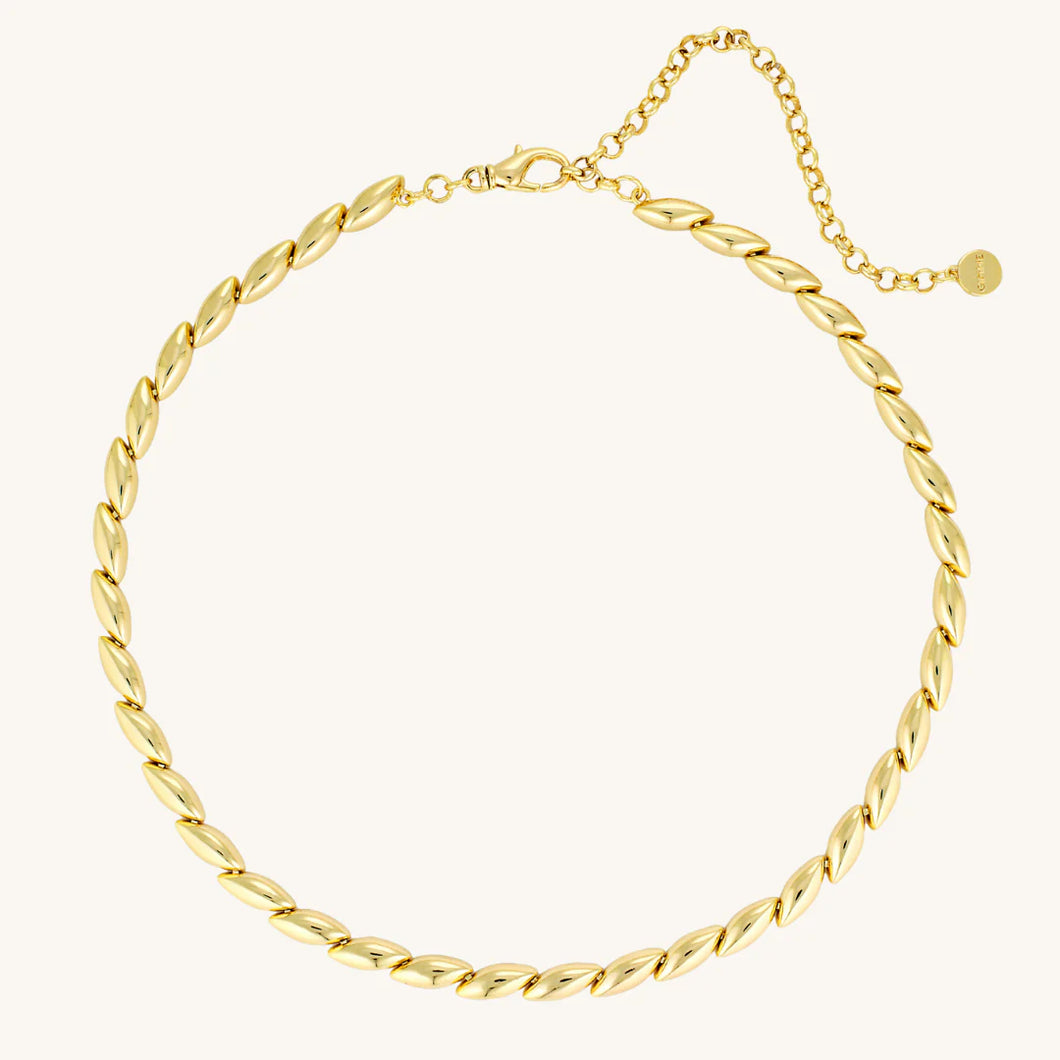 GIMME MARQUISE NECKLACE (SMALL) - GOLD
