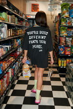 Load image into Gallery viewer, SABBI THE VERY OVERSIZED SELF LOVE CLUB TEE - BLACK
