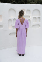Load image into Gallery viewer, The Margaux Dress | Gingham Lavender
