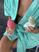 Load image into Gallery viewer, Cotton Beach &amp; Bathrobe - Mint
