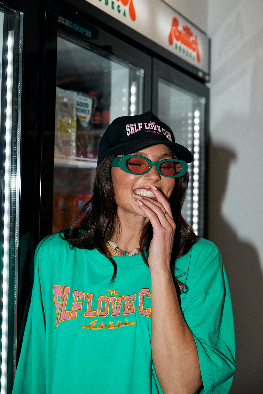 SABBI SELF LOVE CLUB CAP - BLACK