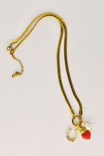Load image into Gallery viewer, LUCKY LOVE CHARM NECKLACE
