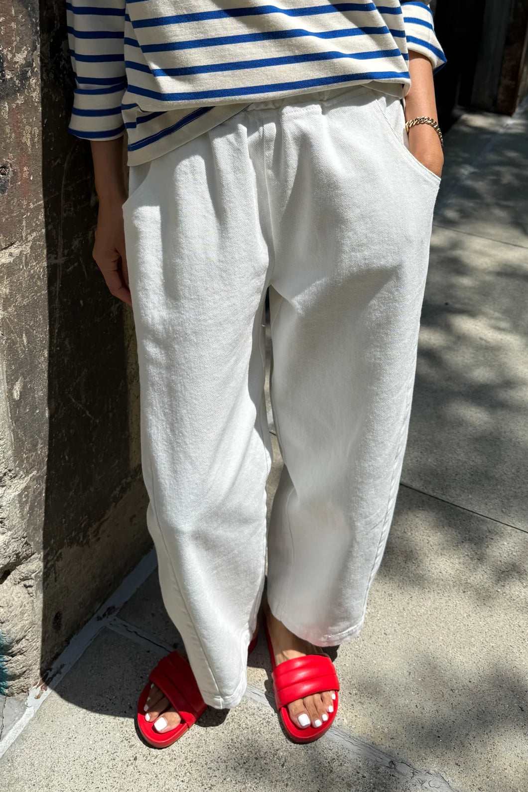 LE BON SHOPPE - ARC PANTS MILK
