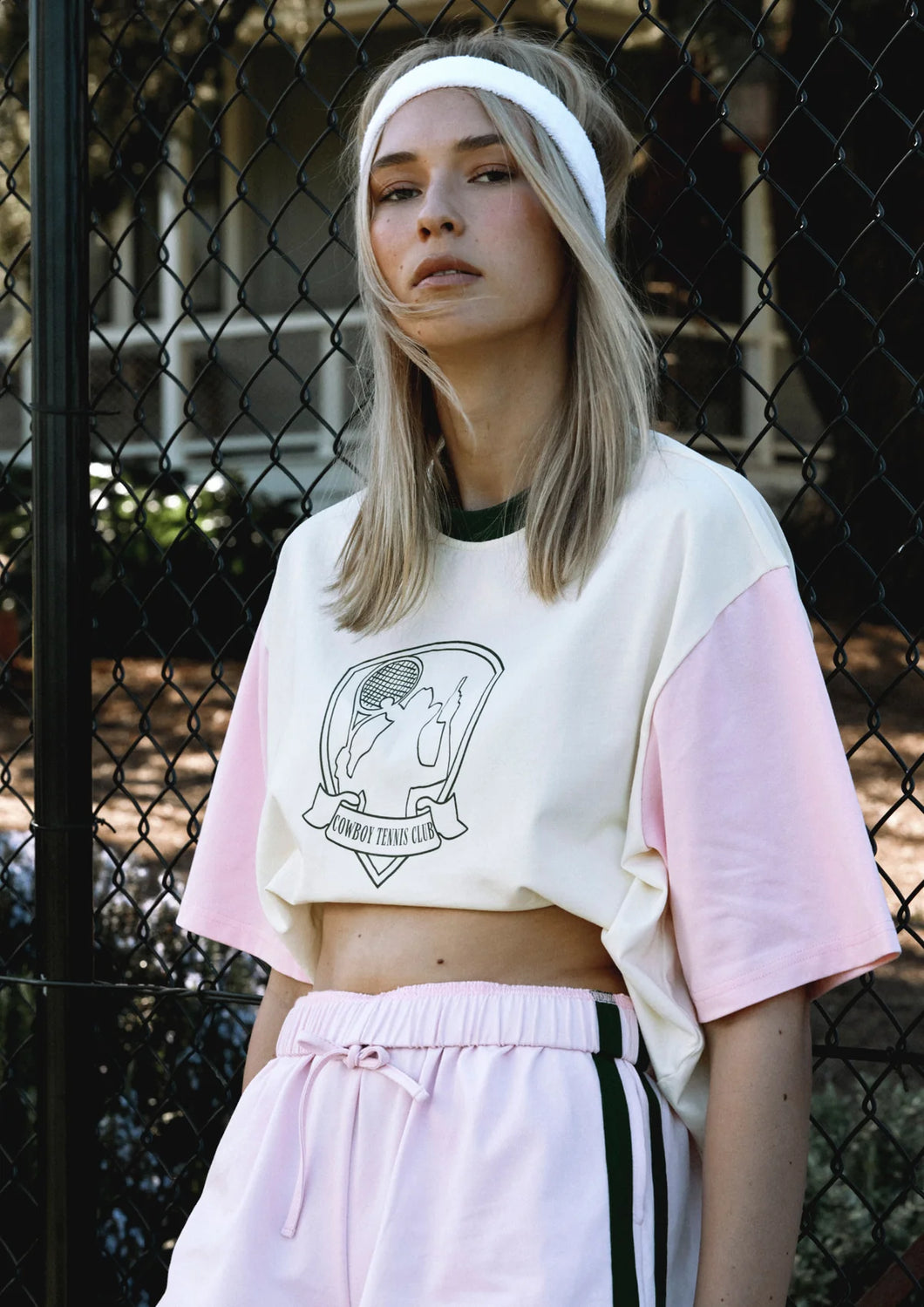 FAR MER. By Whitney COWBOY TENNIS BOX TEE