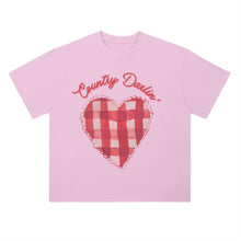 Load image into Gallery viewer, Maku Country Darlin’ Pink | boxy shirt
