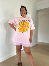 Load image into Gallery viewer, Tropicana Banana Tee Pink
