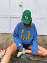 Load image into Gallery viewer, ETTA OG | LUCKY YOU SWEATSHIRT - BLUE
