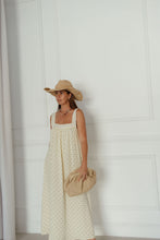 Load image into Gallery viewer, JUNO LACE NECK SLIP DRESS - BUTTER
